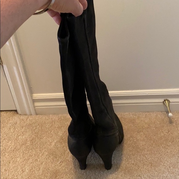 Joie Black Leather Boots - Picture 3 of 12